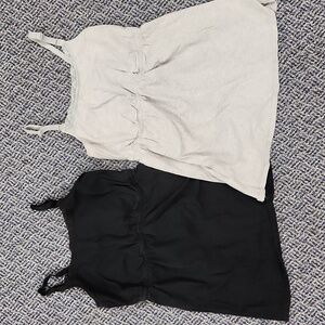 2 Nursing bra tank tops